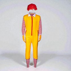 Adult Deluxe Clown Costume , M