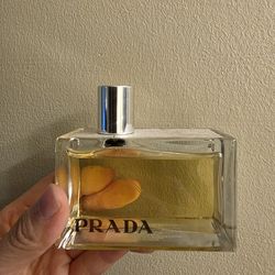 Auth Prada Amber EDP 2.7oz 80ml 90% full