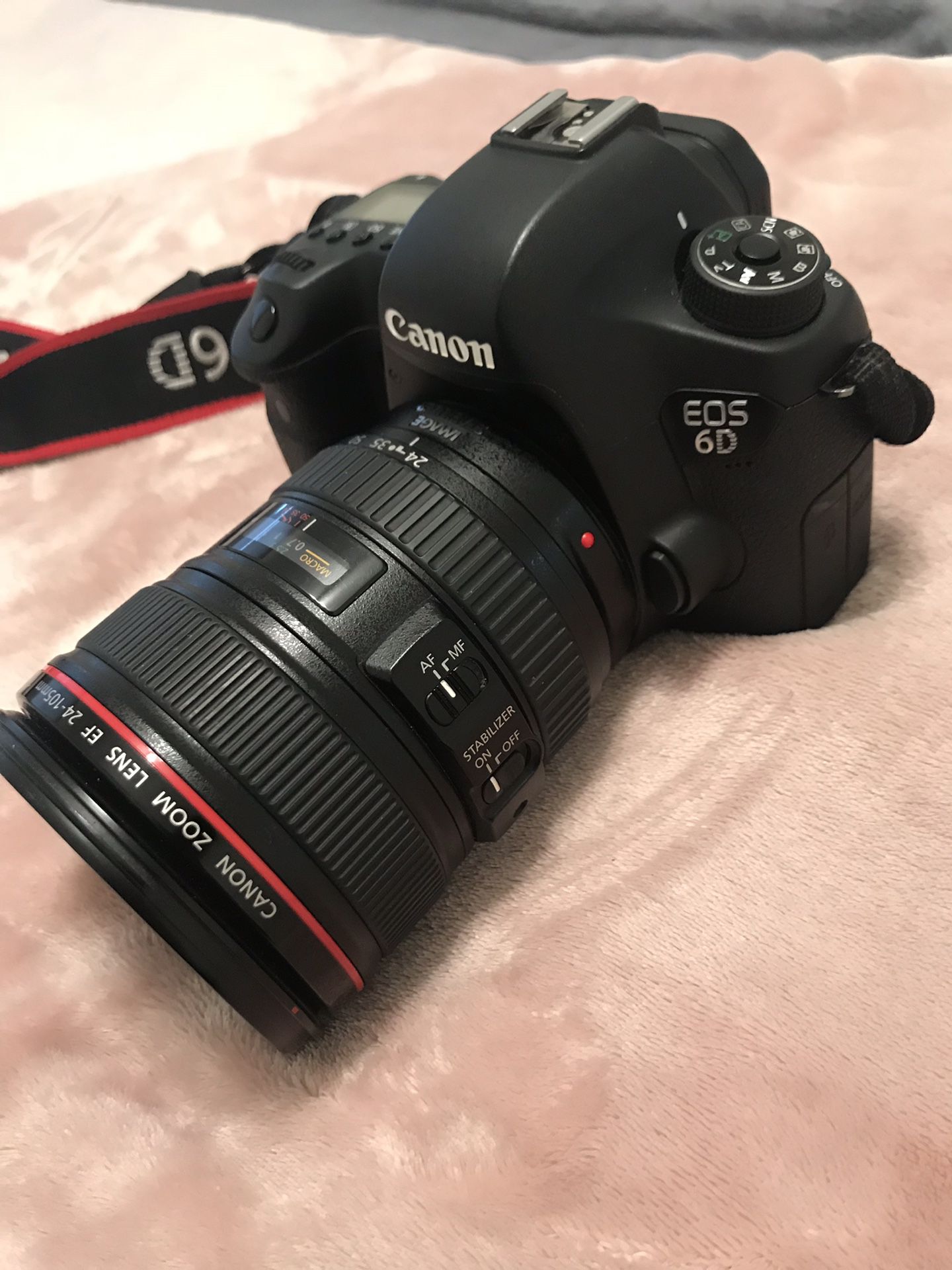 Canon 6D with a 24-105 L lens