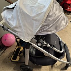 Kids Stroller And Play Kitchen