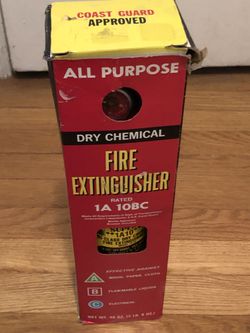 ABC Multipurpose Dry Chemical Hand Held 2.5LB Fire Extinguisher - NEW!