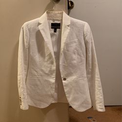 J. Crew Blazer. White And Size 00P