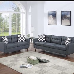 Brand New Comfy Sofa Loveseat Set 