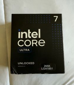 Intel Ultra 7 265k