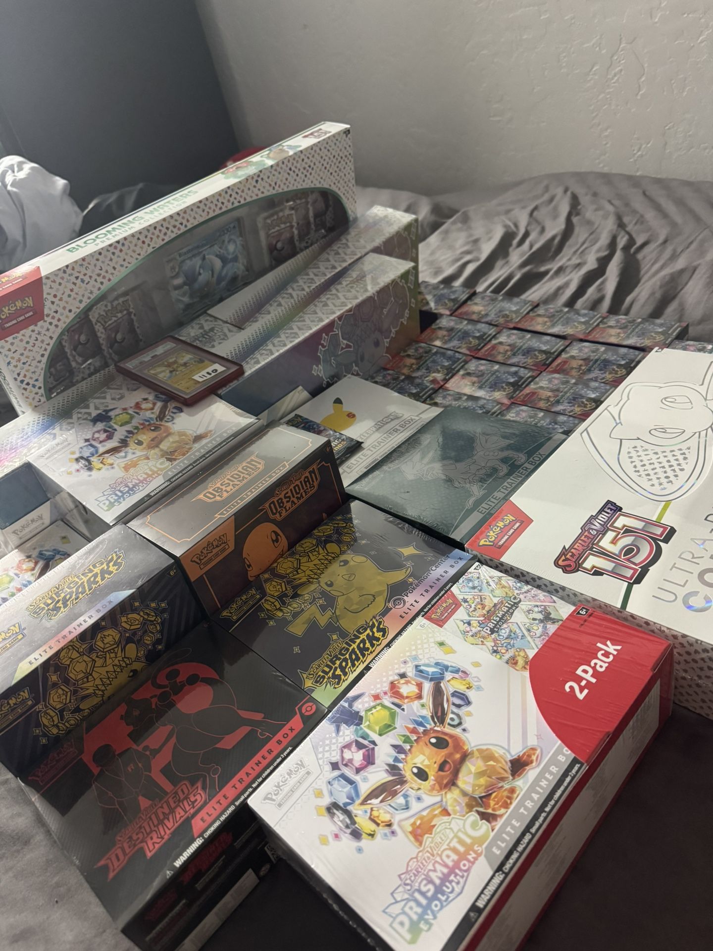 Pokemon TCG Sealed Collection Haul - Mint Condition (Prismatic, Destined, 151) Read Description