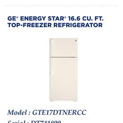 Practically New Refrigerator 