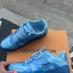 Louis Vuitton Trainer Blue Men's - 1A8KK6 - US