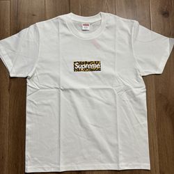 Supreme cheetah print t-shirt