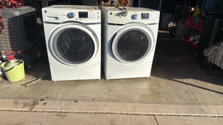 Washer and dryer