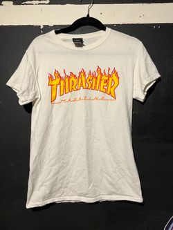Thrasher magazine flame tee
