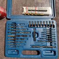 41-Piece Drill Bit & Driver Set + 2 New HSS Bits – $20