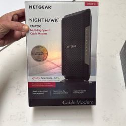 Netgear Night hawk Cm1200 Router