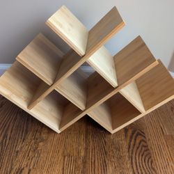 8 Bottle Bamboo Wine Rack