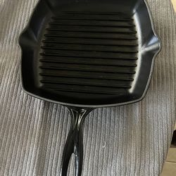 Le Creuset Black Grill frying Pan