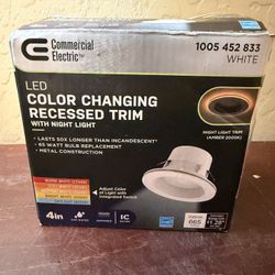 4 Inch LED Color Changing Ceiling Light 