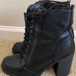 Black Boots Size 8.5