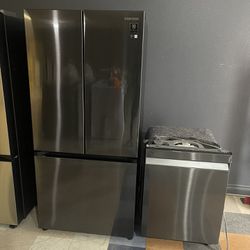 Samsung Refrigerator With Dishwasher 