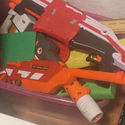 Nerf Gun Lot