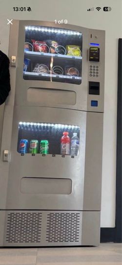 2 Seaga SM22 Vending Machines – 1 Working + 1 Repairable
