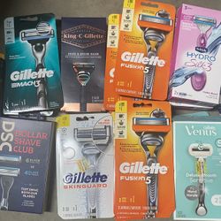 New Gillette Shavers