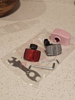 Front and Back Bike Reflectors
