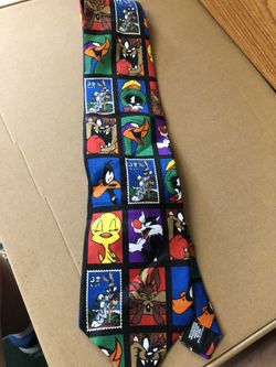 New!!! Looney Tunes Stamp Tie