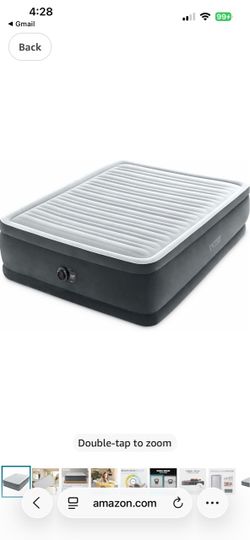 Queen sized air mattress extra height