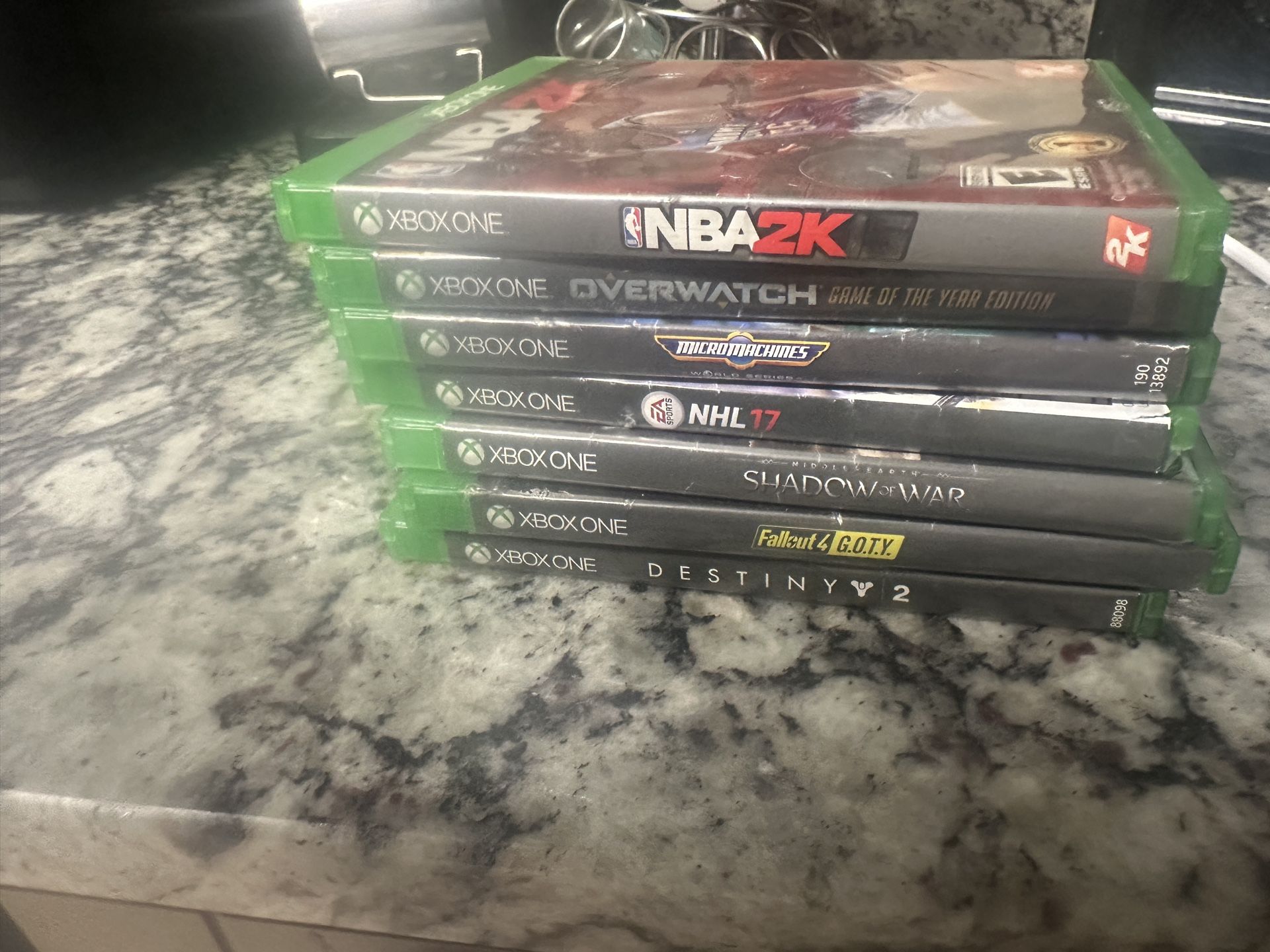 Lot Of 7 Xbox Games