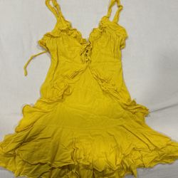 Lulus Yellow Small Dress 