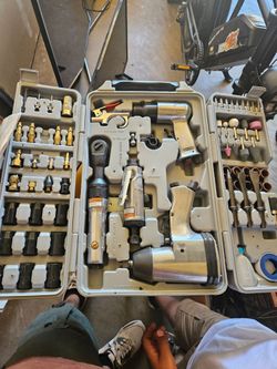 Air tools set