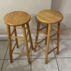 Pair Of Barstools 30”H