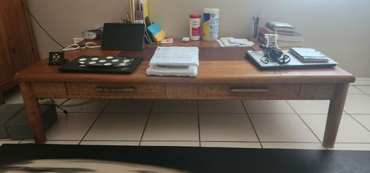 Coffee table solid wood