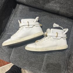 Buscemi White Leather Size 11.5