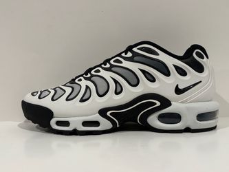 Nike Air Max Plus Drift Men’s Low Top Size 6.5 White/Silver/Black FD4290-101