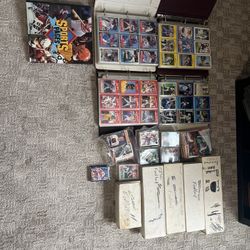 Baseball Cards, Football Cards And Basketball Cards
