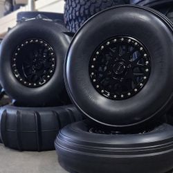 New 32" Sand Paddles Tire Set For Canam X3 With Kmc Beadlock Wheels 