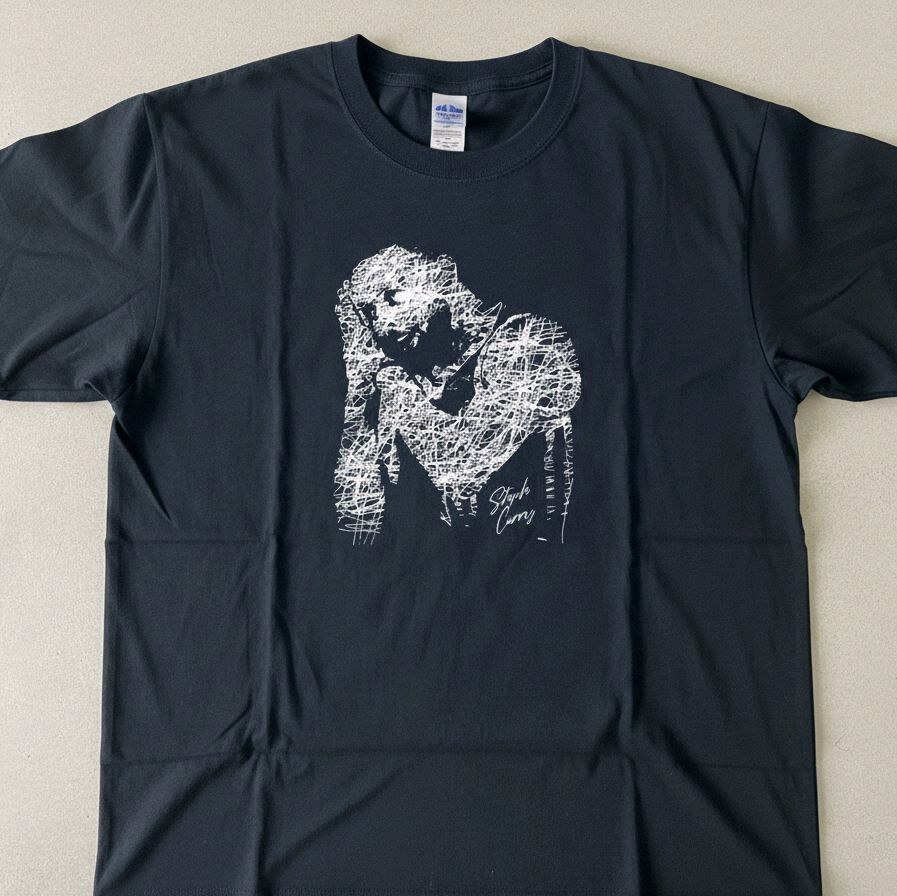 Steph Curry Scribble Drawing T-shirt 