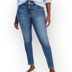 Old Navy Women’s High Rise Rockstar Super Skinny Jeans, Size 12 Tall, NWT