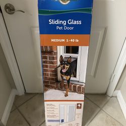 PetSafe Freedom Patio Panel Dog Door – 81” – Medium – NEW