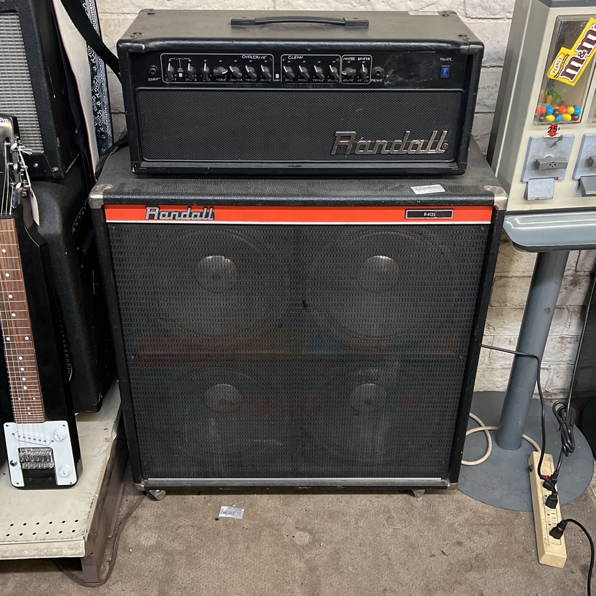 Randall Kirk Hammett 80s Style Guitar Half Stack Amplifier Cabinet