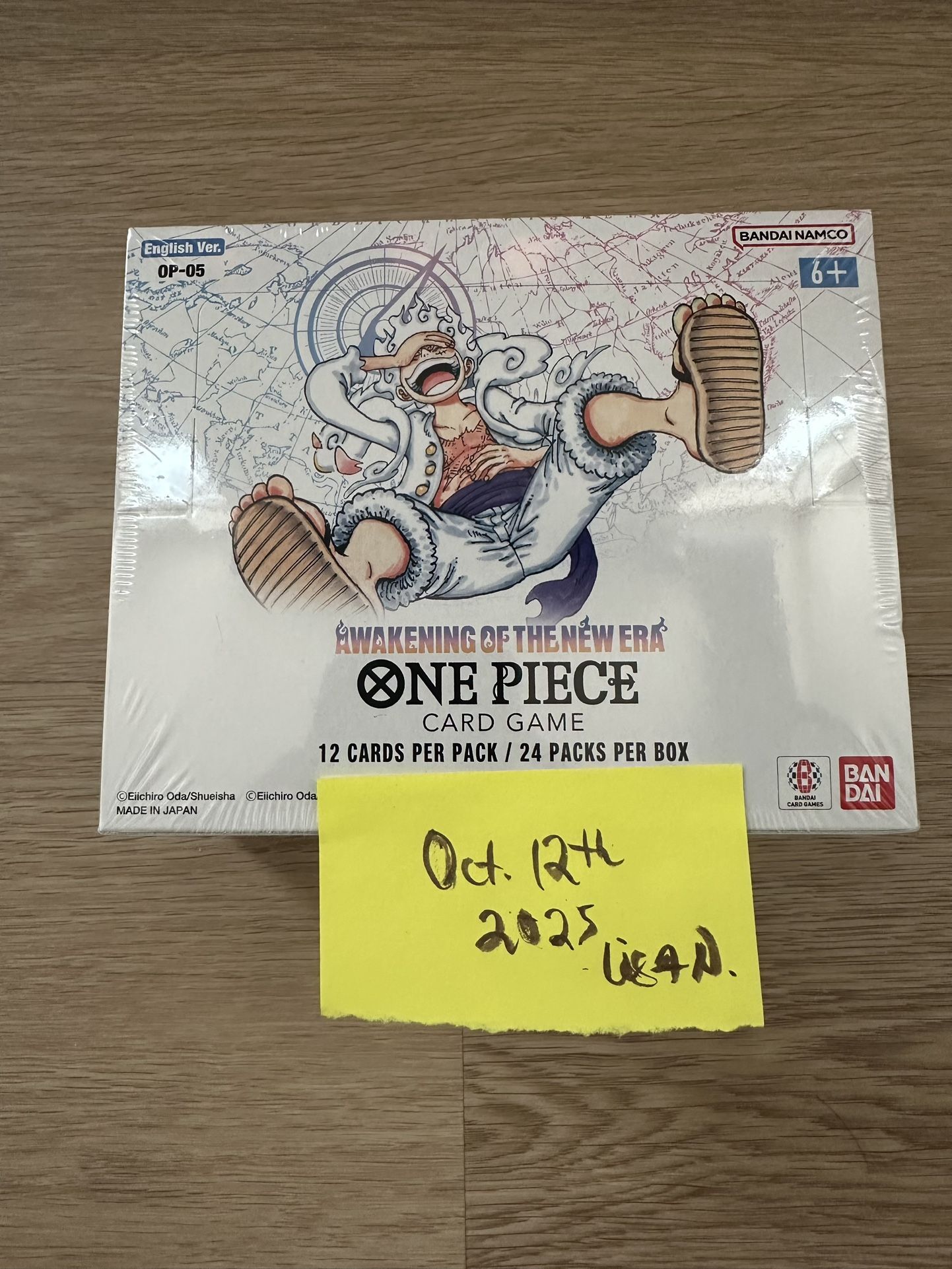 OP05 Awakening Booster Box English (One Piece)