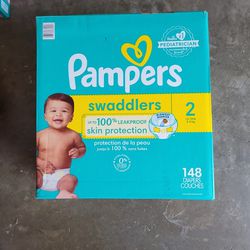 Pampers Swaddlers Size 2 148 Count