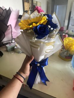 Eternal (artificial)flowers With Glitter
