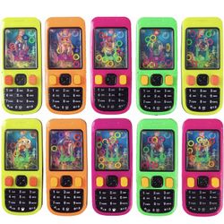 10 piezas de anillo de agua de mano juego de fiesta para niños de mano Premios de la caja del tesoro, bolsas de regalo, regalos de regreso de cumpleañ