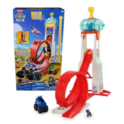 Paw patrol super loop tower HQ with lights & sounds - New