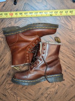 Dr Martens 1460 Serena Core Ben Butterscotch Orleans Womens Size 7 Doc Martens