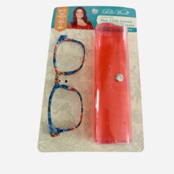 The Pioneer Woman HERITAGE FLORAL Blue Light Screen Protection Glasses and Case