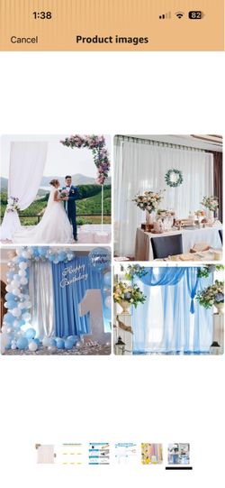 Backdrop Curtain Panel for Events