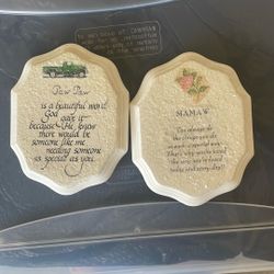 Mamaw Pawpaw Wall Plaque
