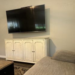 TV stand/Entry Way Table with Shelves